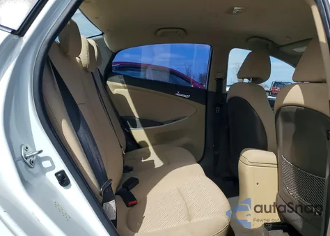 2013 Hyundai Accent Gls z USA, uszkodzony, nr VIN KMHCU4AEXDU580855